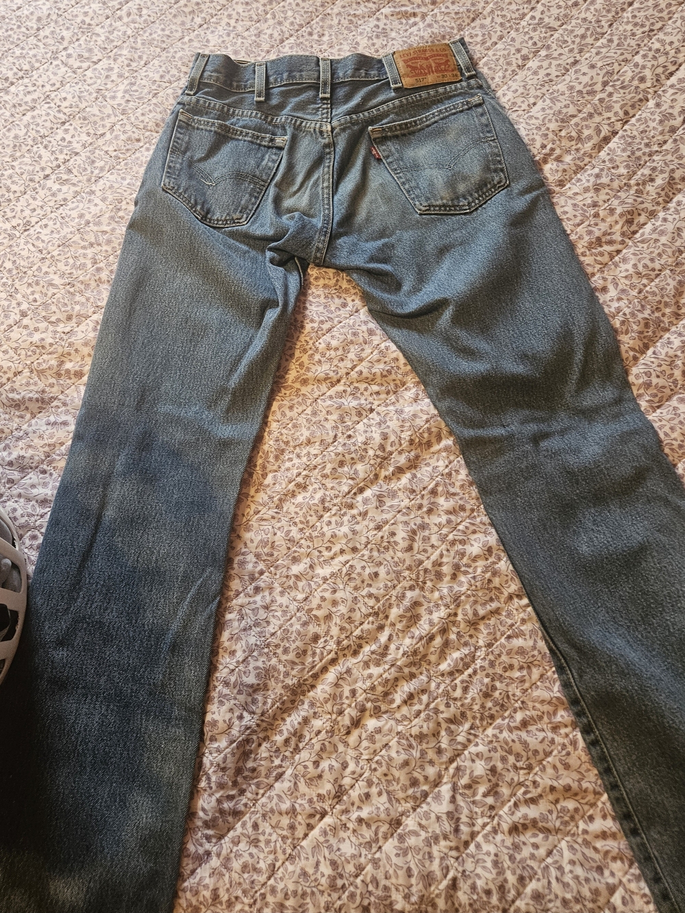 Men's 517 Levi's Bootcut Medium-Wash Blue Jeans 30 x 34